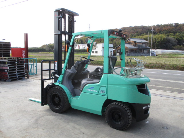 中古フォークリフト三菱FG14商品詳細【中古農機具販売 UMM】